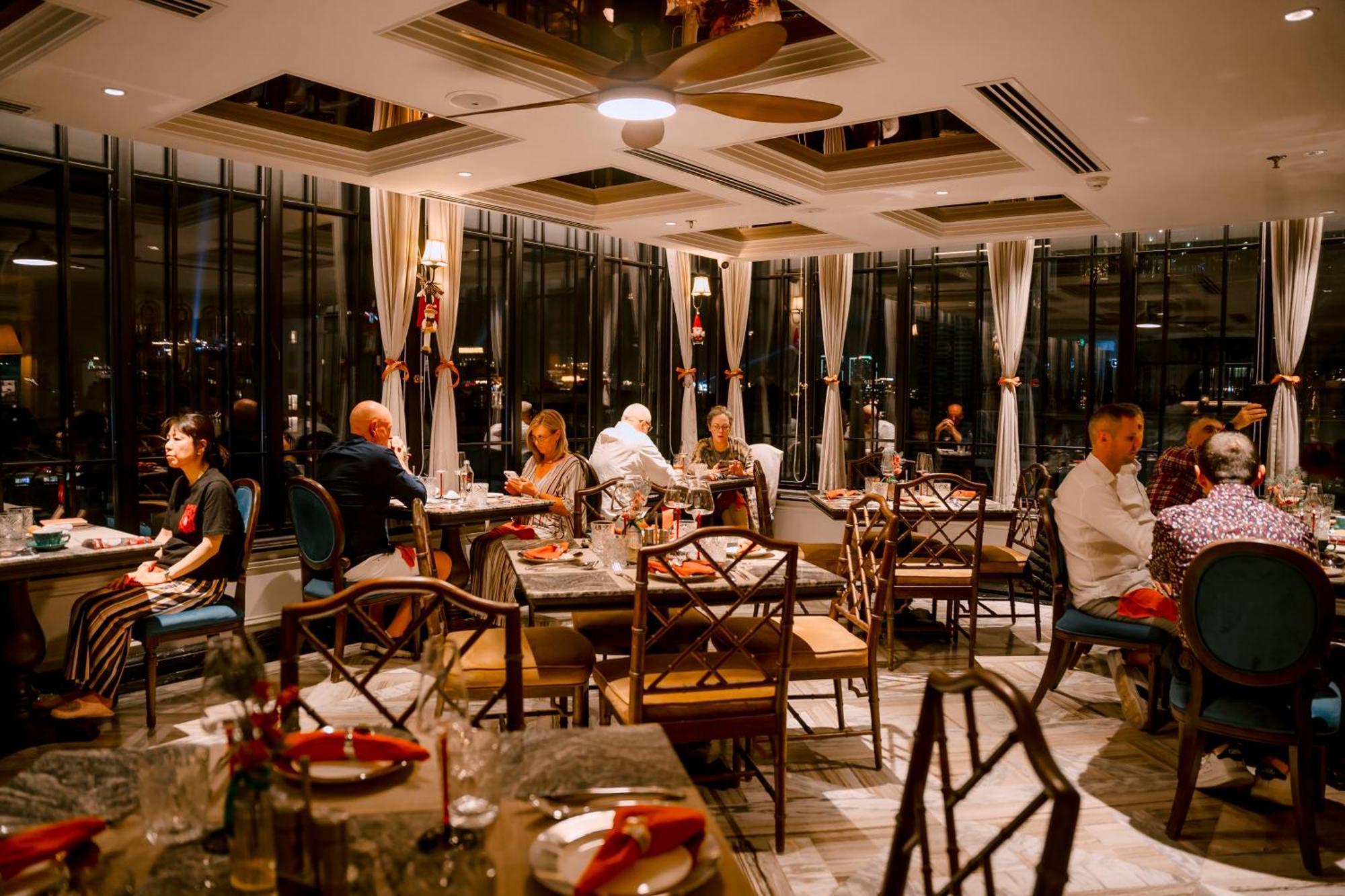 Grand Hotel Du Lac ฮานอย ภายนอก รูปภาพ The restaurant