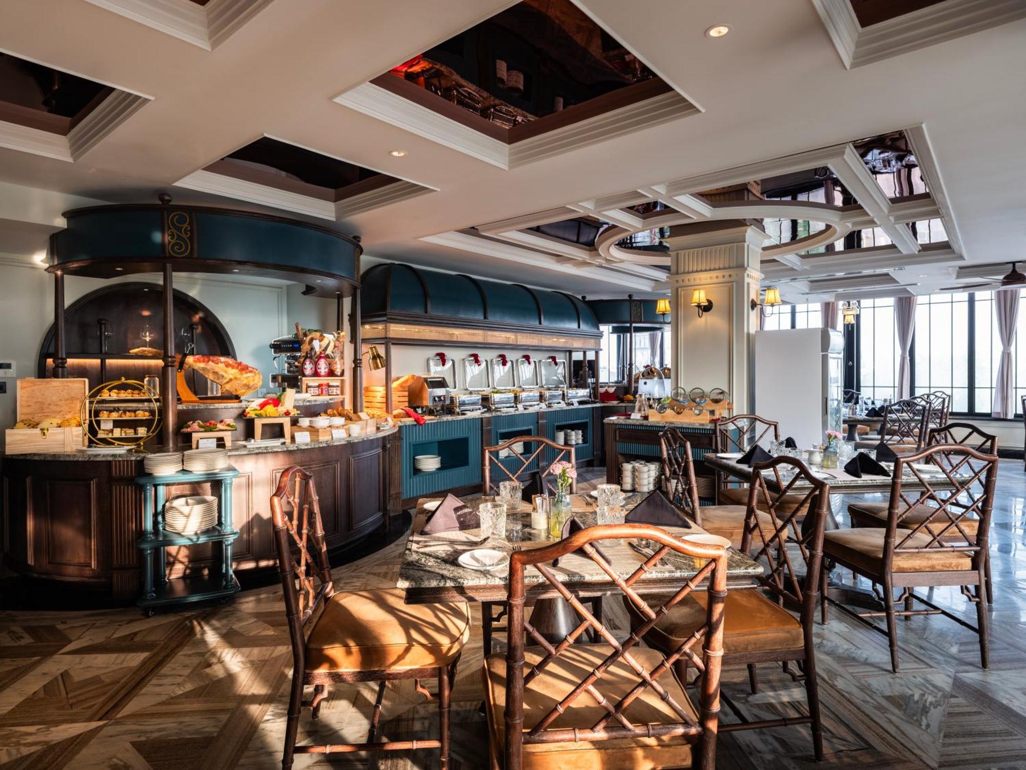 Grand Hotel Du Lac ฮานอย ภายนอก รูปภาพ The restaurant