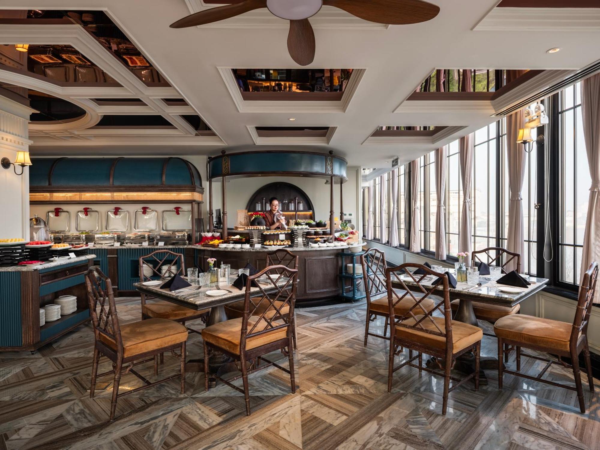 Grand Hotel Du Lac ฮานอย ภายนอก รูปภาพ The restaurant
